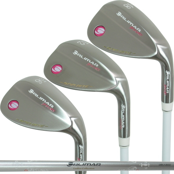 ★レディース ORLIMAR オリマー SPORT スピンバイト ウェッジ3本組 48度+52度+56度拍卖