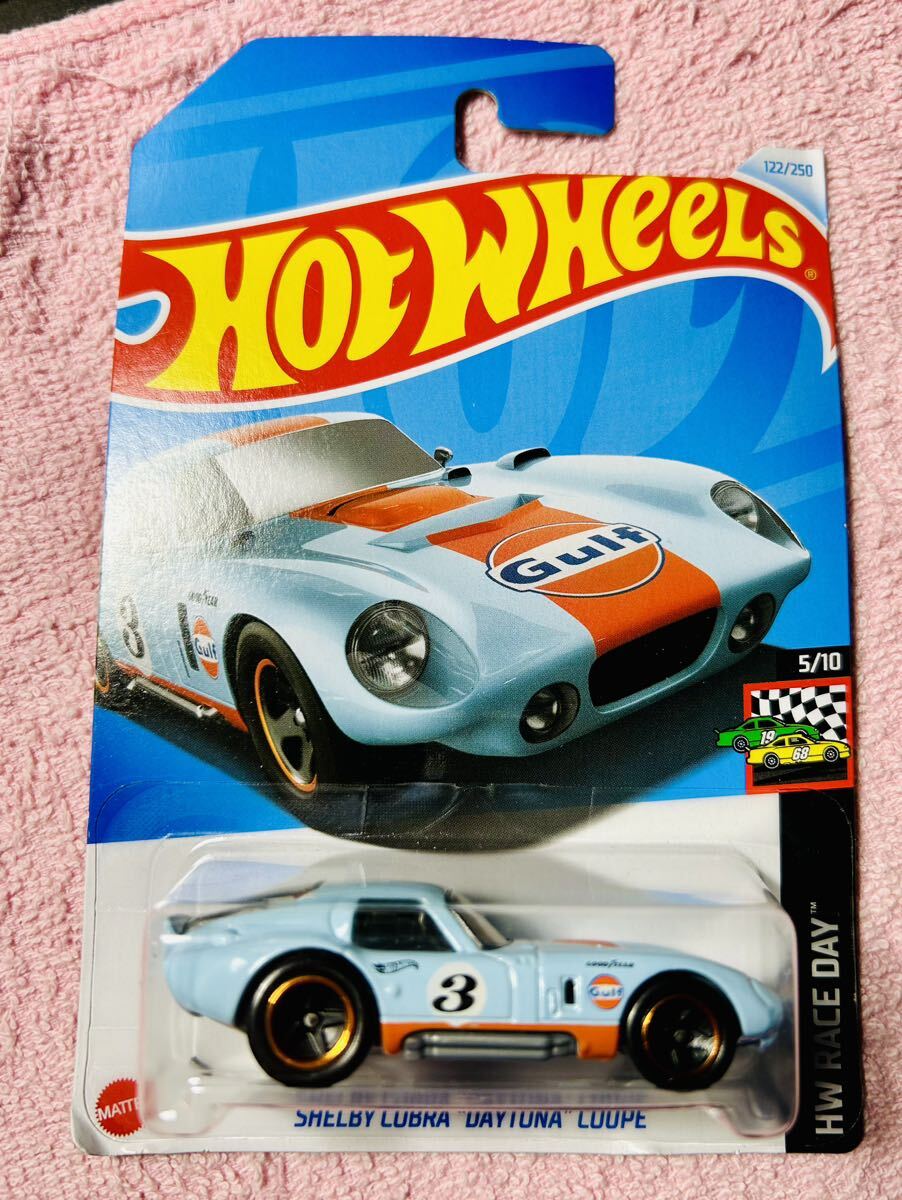ホットウィール シェルビー コブラ デイトナクーペ HW RACE DAY SHELBY COBRA DAYTONA COUPE拍卖