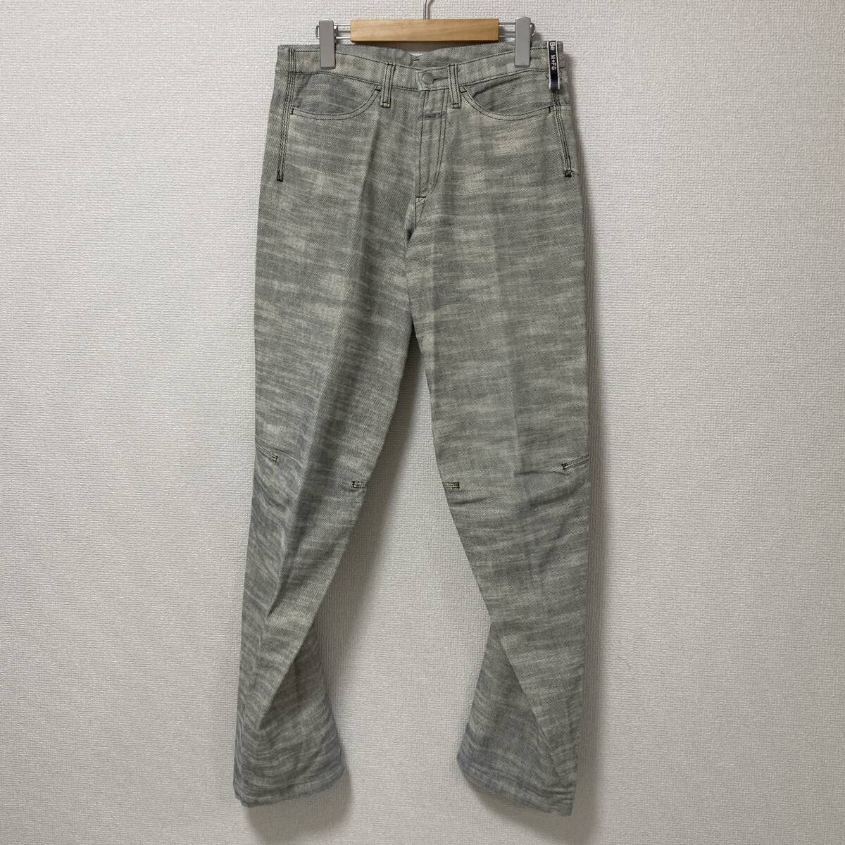 90s MARITHE FRANCOIS GIRBAUD 立体裁断 ねじれ インサイドアウト デニムパンツ Mサイズ マリテフランソワジルボー ジーンズ Y2K 4010248拍卖