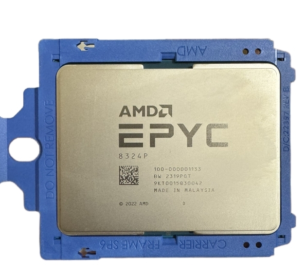 AMD EPYC 8324P CPU Processor 2.65GHz-3.0GHz 32 Cores SP6 180W拍卖