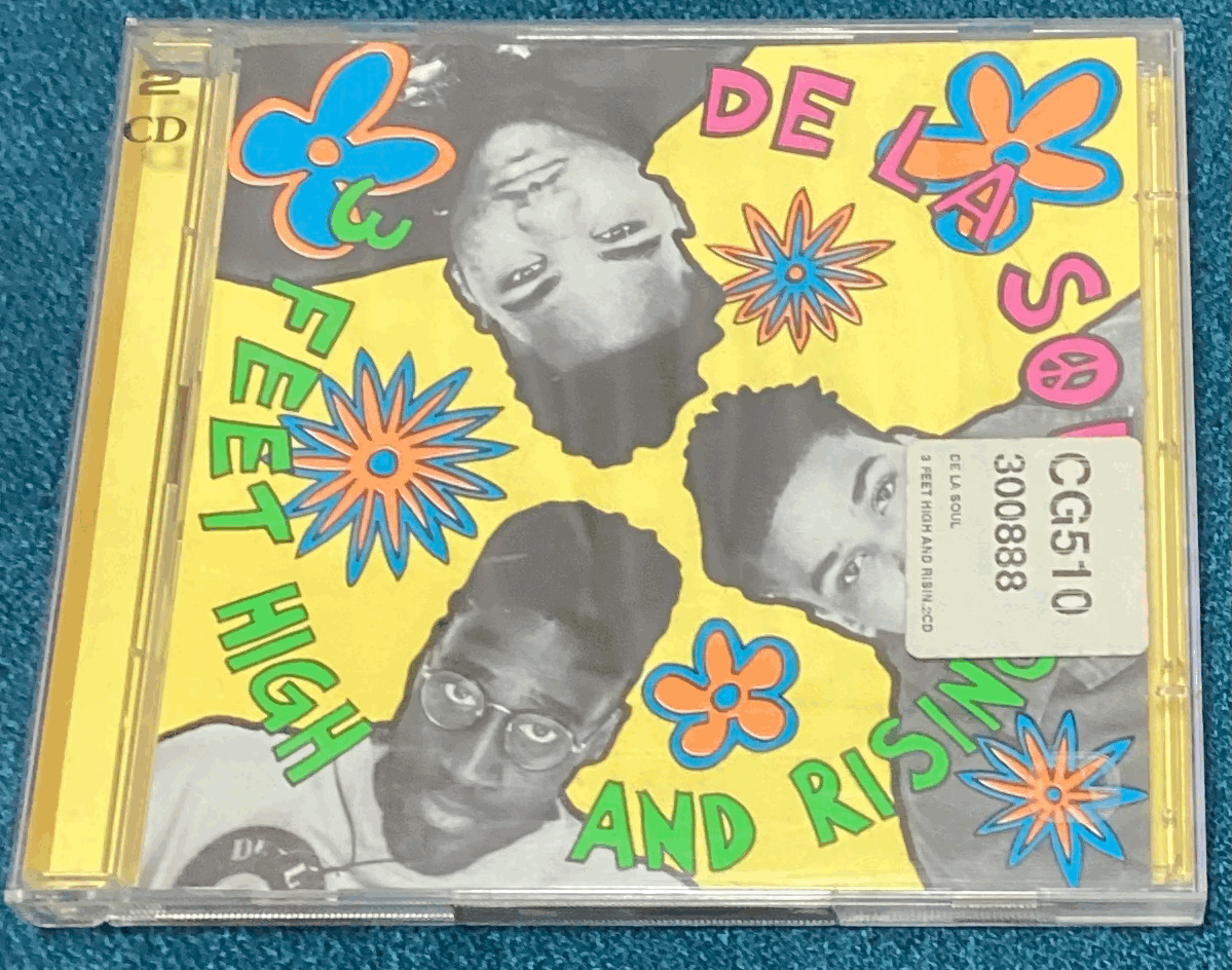 DE LA SOUL デ・ラ・ソウル「3 FEET HIGH AND RISING」2CD輸入盤拍卖