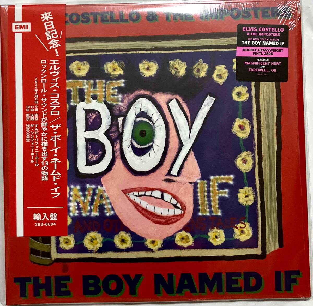Elvis Costello & The Imposters エルヴィス・コステロ/The Boy Named If/新品/帯付拍卖