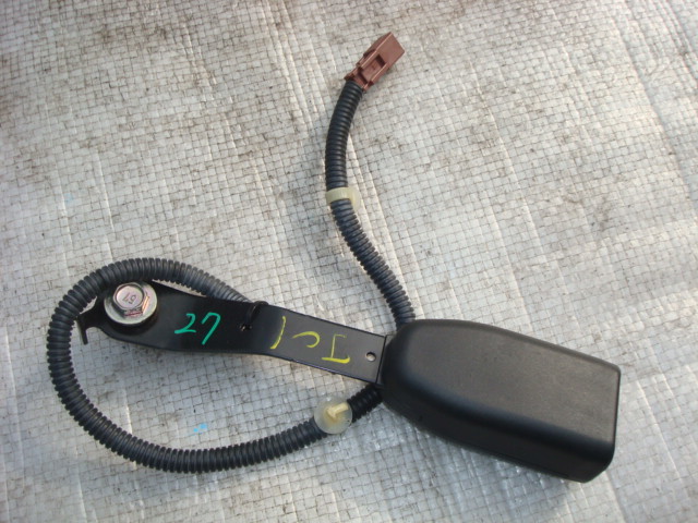 27 ライフ ディーバ JC1 フロント 右 シートベルト バックル拍卖