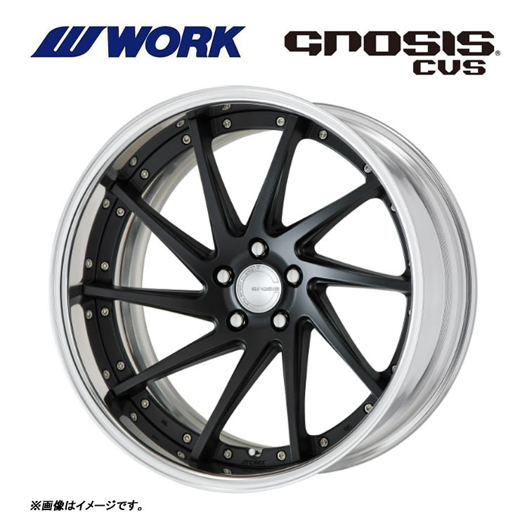 送料無料 ワーク GNOSIS CVS FULL REVERSE ディープコンケイブ DEEP RIM Wdisk 9J-20 +33~-10 5H-112 【4本セット 新品】拍卖