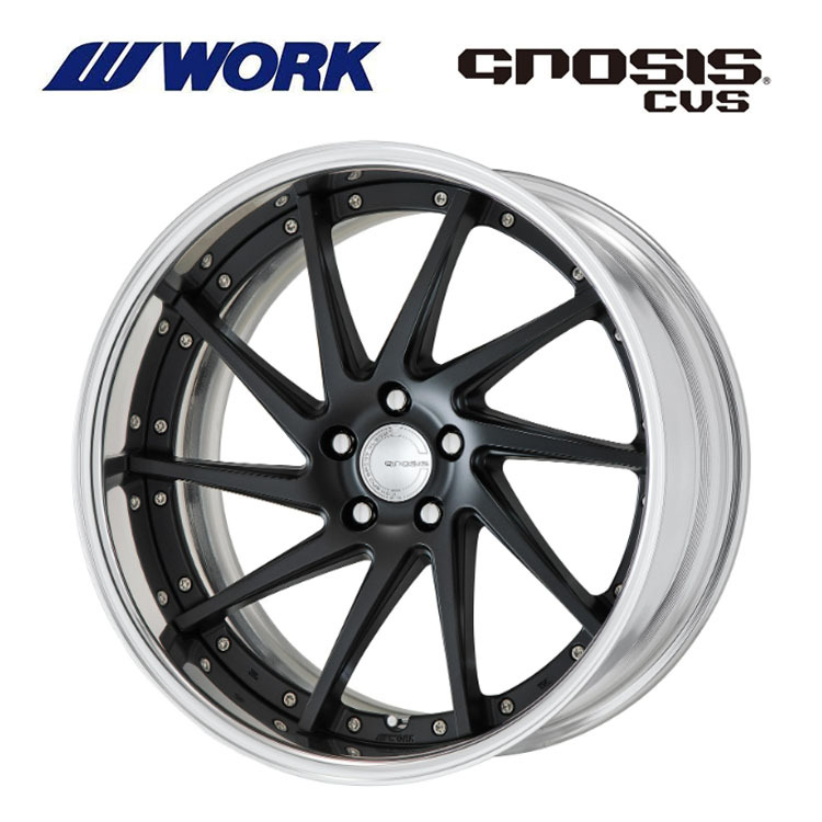 送料無料 ワーク GNOSIS CVS FULL REVERSE ミドルコンケイブ DEEP RIM Odisk 12J-20 +77~-30 5H-100 【2本セット 新品】拍卖