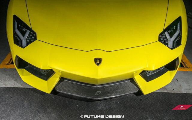 Lamborghini ランボルギーニ LP700-4 フロント用カーボン リップスポイラー アンダー 本物DryCarbon 拍卖