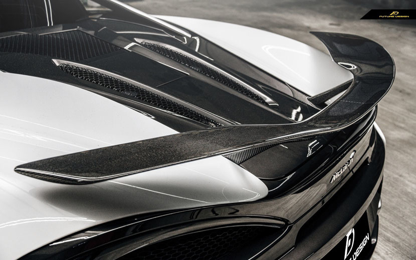 【Future Design】Mclaren マクラーレン 540C 570S トランク用DryCarbon 本物ドライカーボン リアウィング リアスポイラー拍卖
