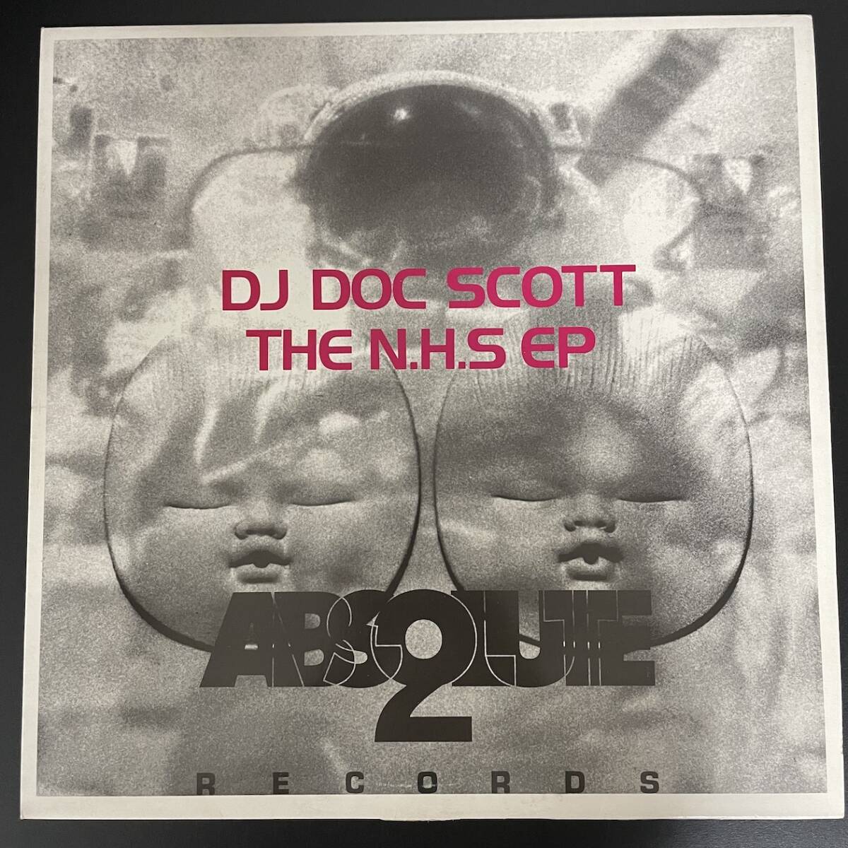 DJ Doc Scott - The N.H.S EP / Absolute 2 Records ABS 001 DJ ドラムンベース,Hardcore,Techno,Drum&Bass,Drum'n'Bass,Jungle,レコード拍卖