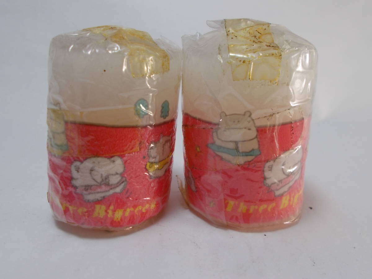 学研VictoriaFancy「Three Bigrees スリービッグリーズ」ソリッドキャンドル2個セット 未使用デッドストック品 昭和レトロ 1970~80年代拍卖