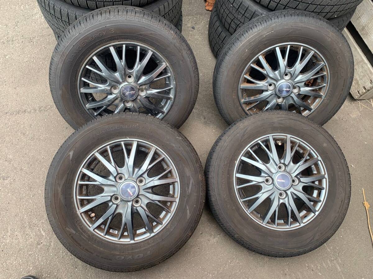 Y1119 145/80R13 75S TOYO トーヨー 2022年 PCD100 4H 4.00B IN 45 4本セット拍卖