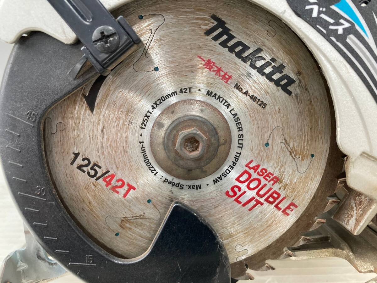 【中古品】【0924】★makita(マキタ) 125㎜電気マルノコ アルミベース 5230 ITG5M0RYKTLA拍卖