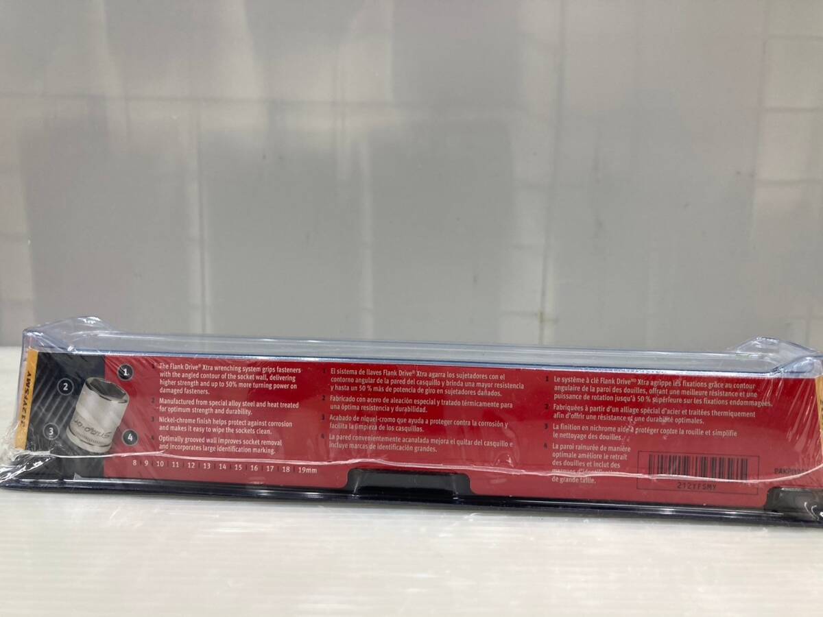 【未使用品】【0924】★SNAP-ON 3/8dr FDX シャローソケットセット 212YFSMY ITQ8K837X0UO拍卖