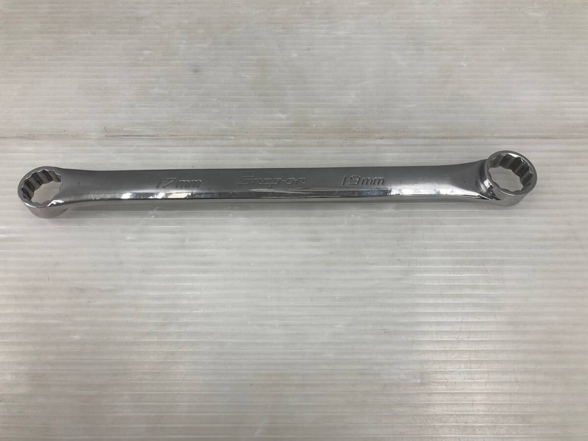 【中古品】【0924】★Snap-on ストレートメガネレンチ 17mm-19mm XDHSFM1719 ITEZEH1VF0AZ拍卖