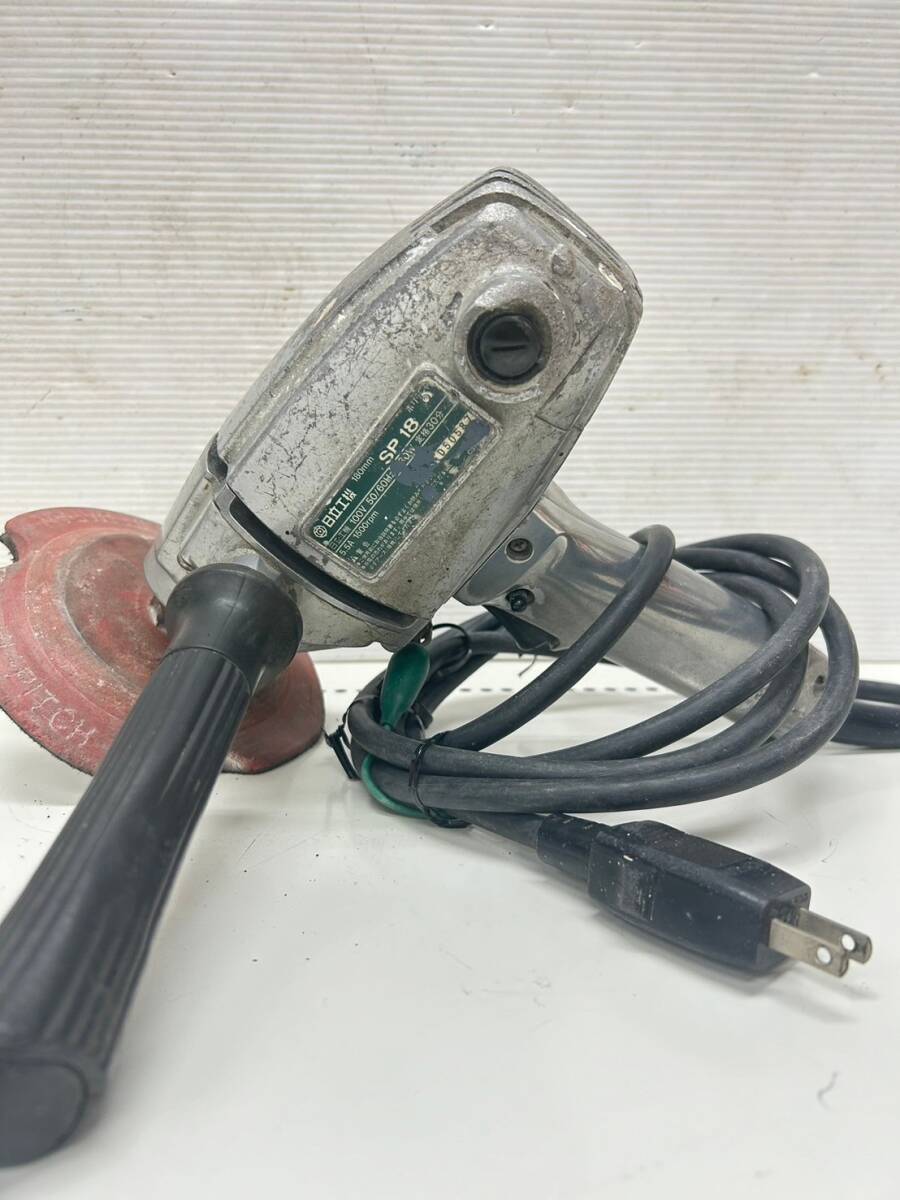 【中古品】【0924】★日立工機 ポリッシャー SP18 ITSLADYIQM88拍卖