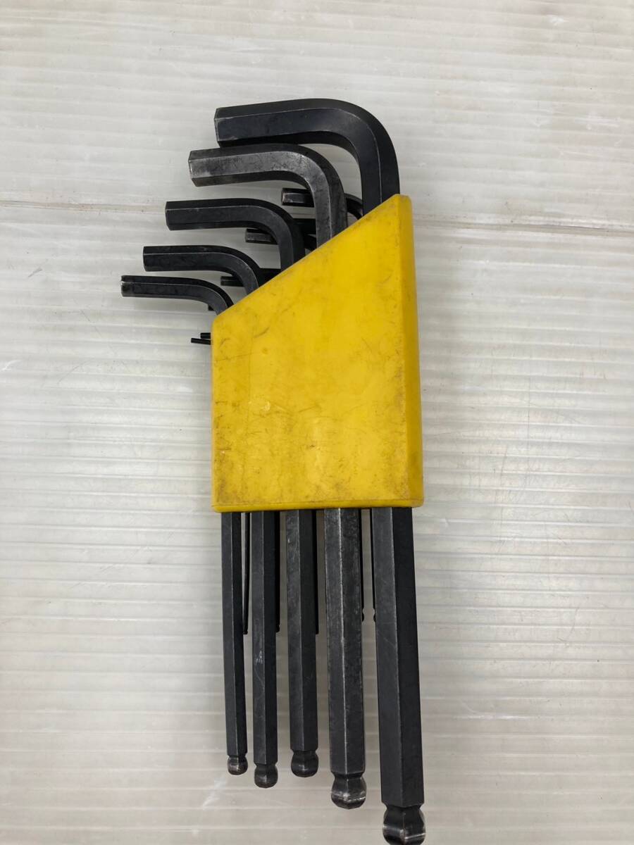 【中古品】【0924】Snap-on ボールヘックスレンチセット BHS13 ITGH9LBKZ1MS拍卖