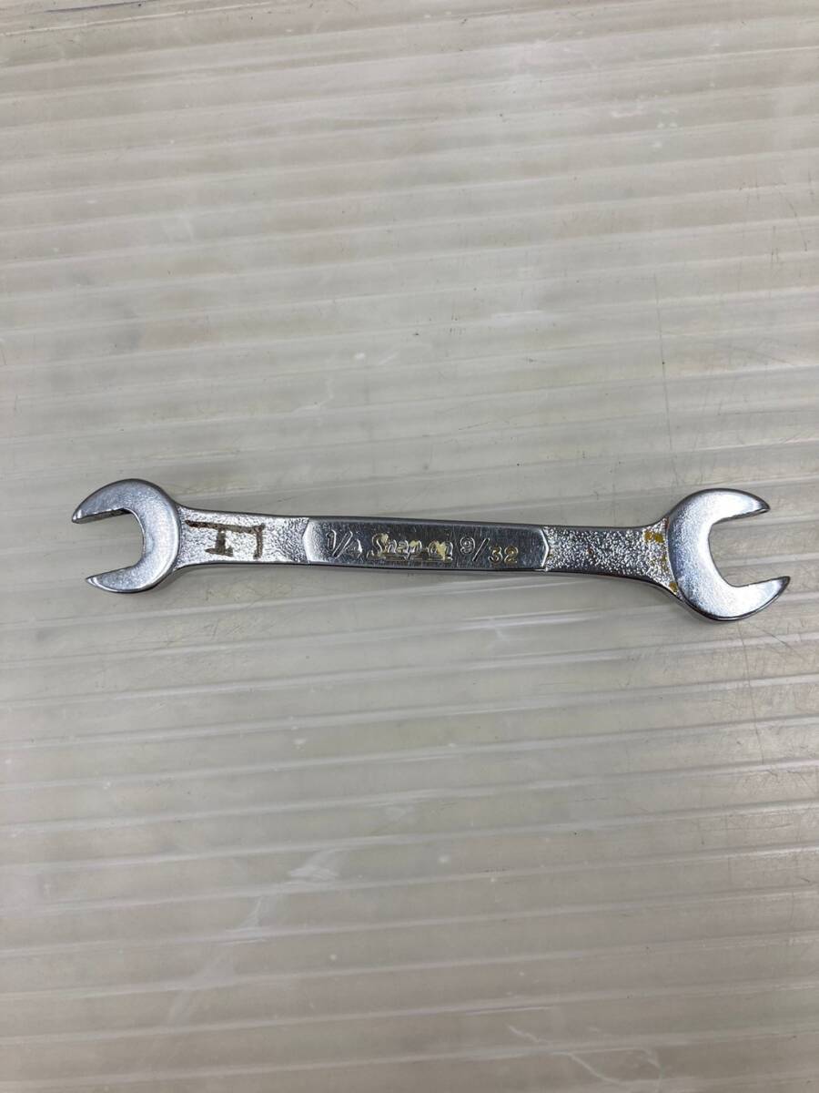 【中古品】【0924】snap-on スパナ 1/4-9/32 ITRIQDBUEBIG拍卖