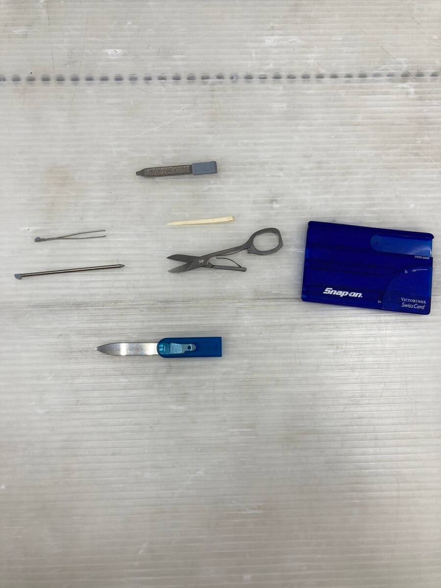 【中古品】【0924】Snap-on VICTORINOX マルチツール Swisscard ITNYP5Z5GKDA拍卖