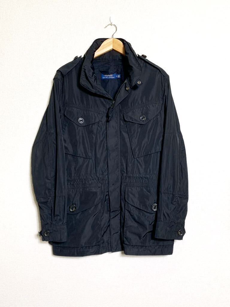 RALPH LAUREN ミリタリージャケットブラック 黒 ラルフローレン M-65 ファティーグ フィールド ジャケット/RRL M65拍卖