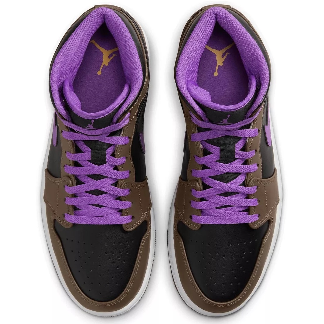 ■ナイキ エア ジョーダン 1 ミッド パロミノ/ホワイト/ワイルドベリー 新品 28.5cm US10.5 NIKE AIR JORDAN 1 MID DQ8426-215拍卖