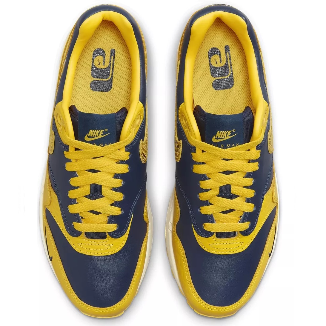 ■ナイキ ウィメンズ エア マックス 1 プレミ ミッドナイトネイビー/バーシティメイズ 新品 25.5cm US8.5 W AIR MAX 1 PRM FJ5479-410拍卖