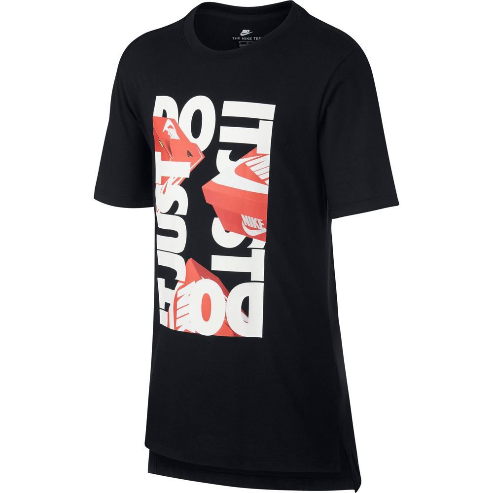 NIKE SHOEBOX JDI Tシャツ 黒 S 140 ナイキ JUST DO IT BOX ボックス 箱 ジュニア キッズ ブラック AA8780-010拍卖