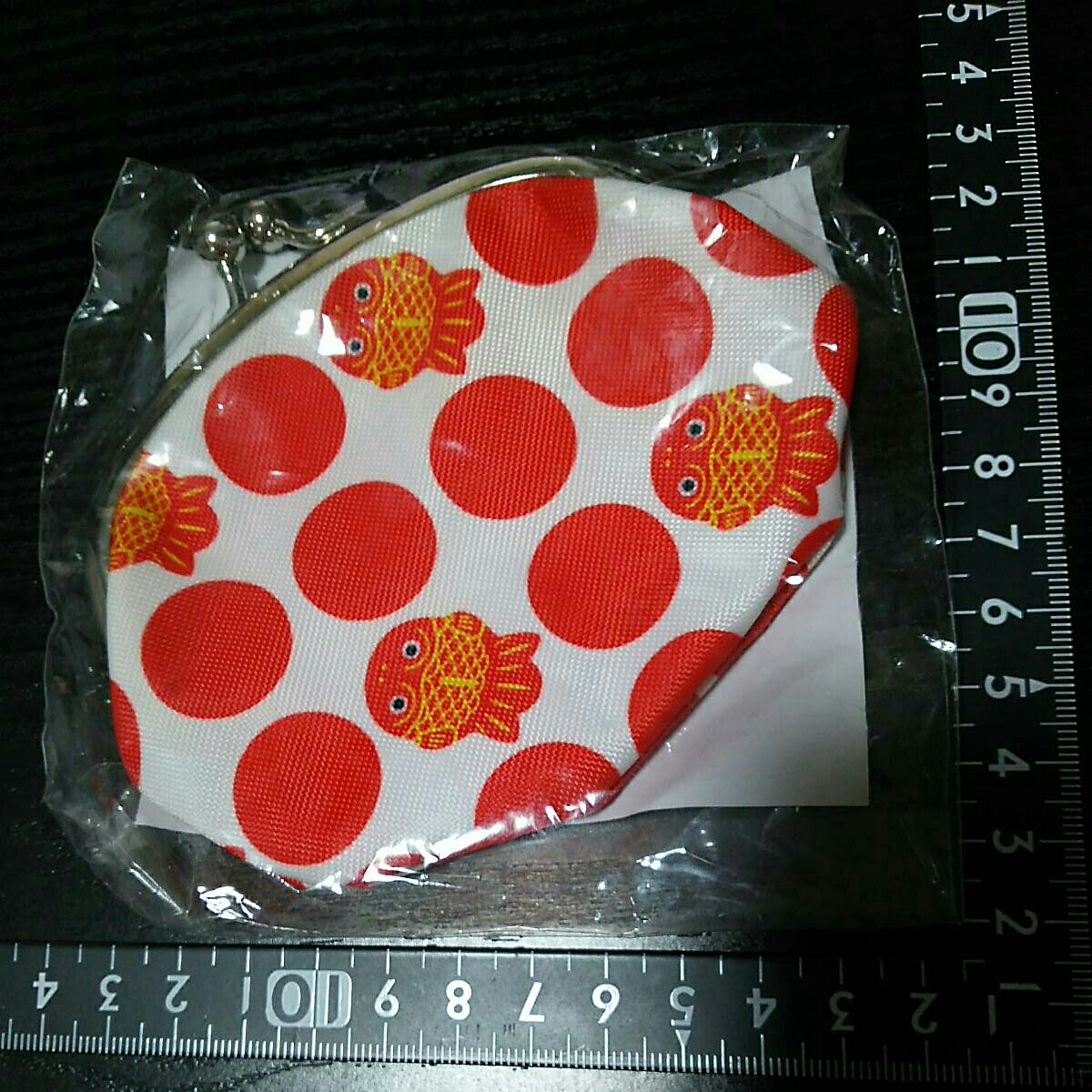 非売品☆ちょちくちょきんぎょ☆2010☆がま口☆お財布☆残1拍卖