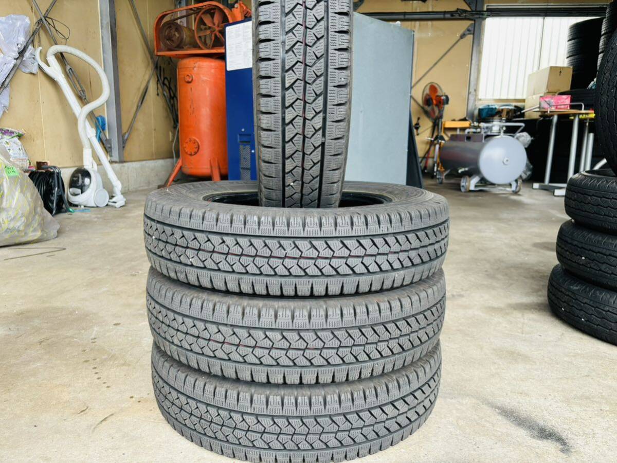 ◆155/80R14 88/85N LT◆ ブリジストン VL1 スタッドレスタイヤ 2022年製 4本セット◆拍卖