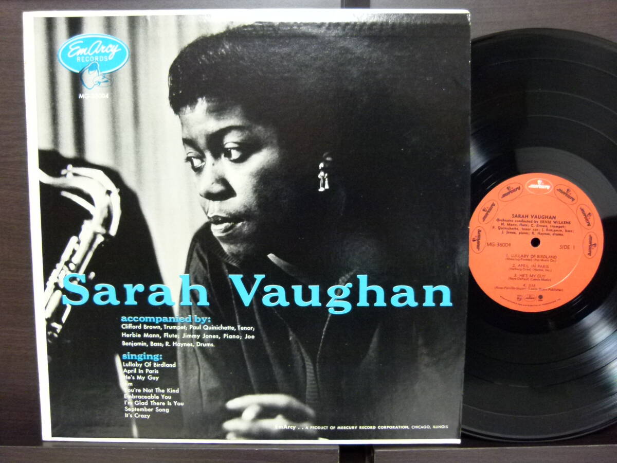 ■激レア■美盤■SARAH VAUGHAN■WITH CLIFFORD BROWN■拍卖