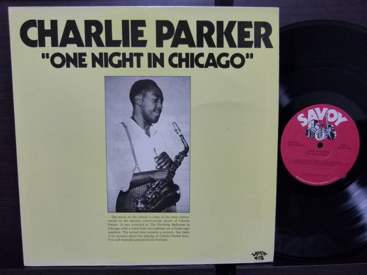 ■激レア■美盤RVG■CHARLIE PARKER■ONE NIGHT IN CHACAGO■拍卖