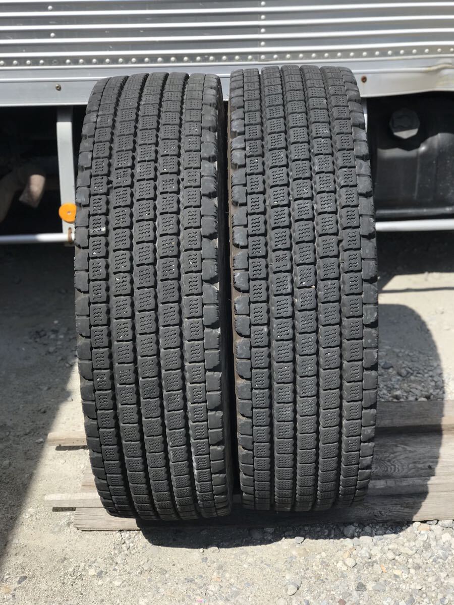 3286 ブリヂストン 295/80R22.5 スタッドレス 2本セット拍卖