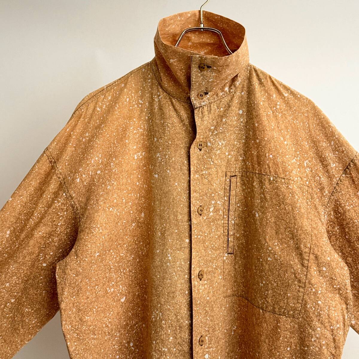 希少《 OLD ISSEY / Large 》70s 80s 美品【 issey miyake MEN ビンテージ イッセイミヤケ 日本製 ハイネック シャツ L 】拍卖