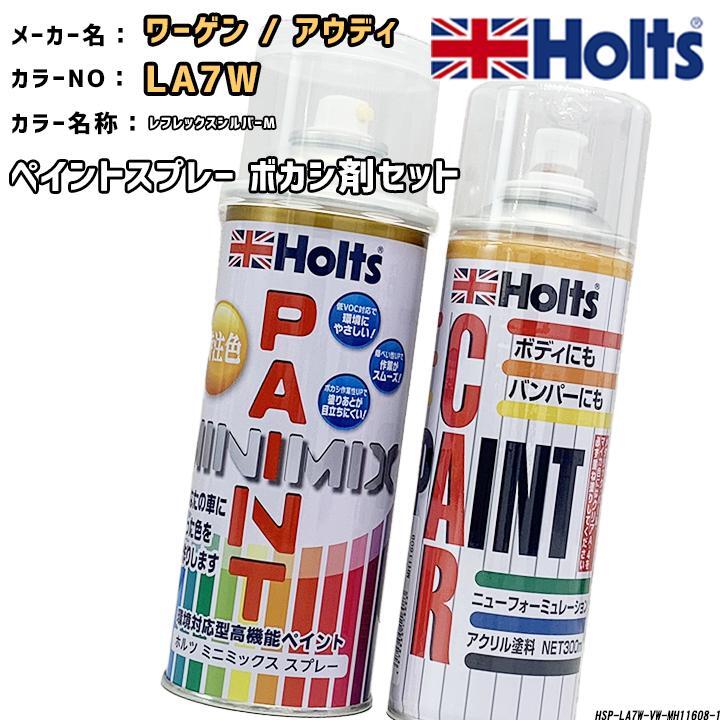 holts ペイントスプレー ワーゲン / アウディ LA7W レフレックスシルバーM ホルツ MINIMIX ボカシ剤スプレーセット拍卖