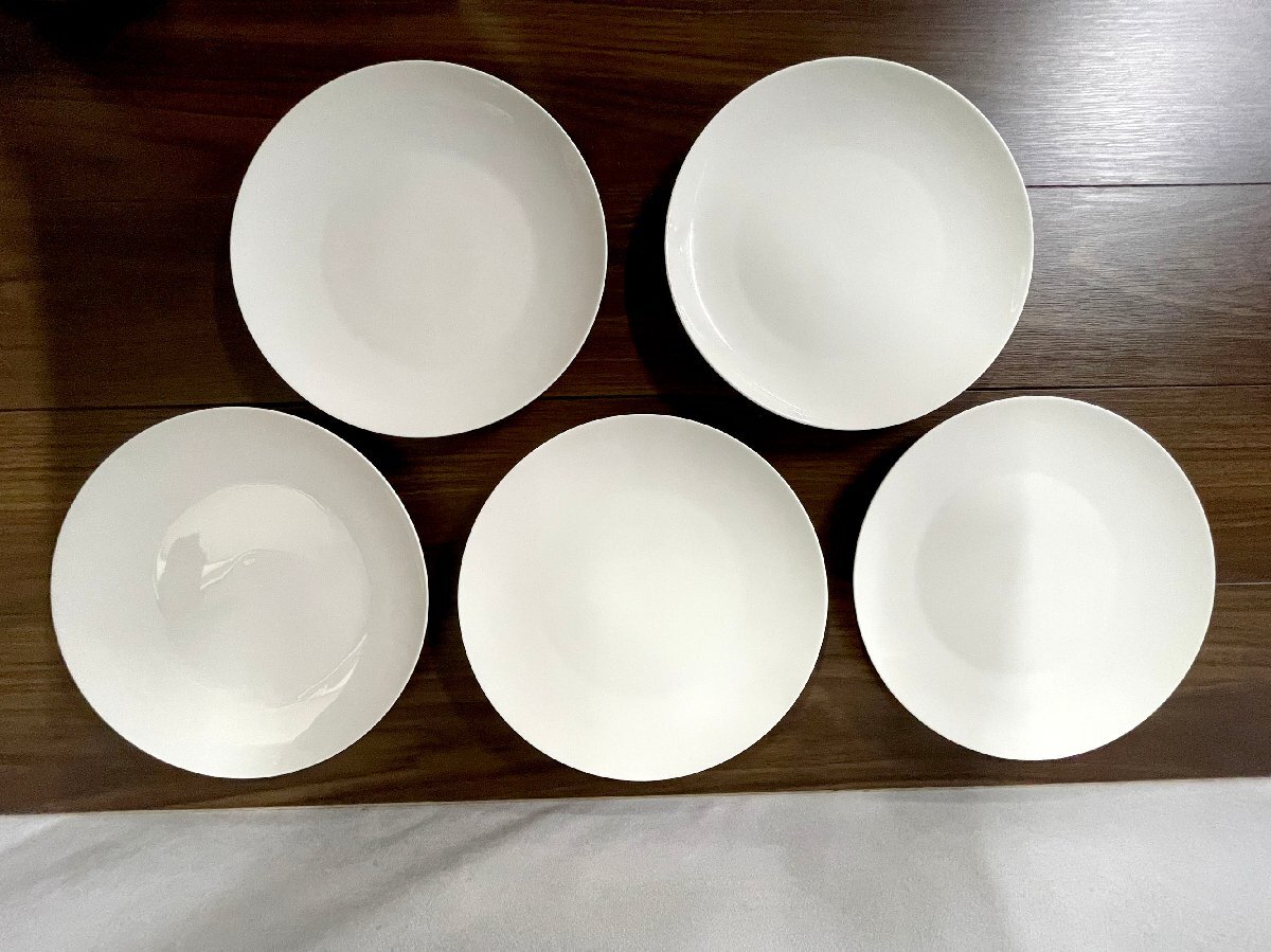 【福岡】キッチン雑貨 ディナープレート5枚セット◆皿◆食器◆W260 H28◆モデルR展示品◆KO425_Sc拍卖