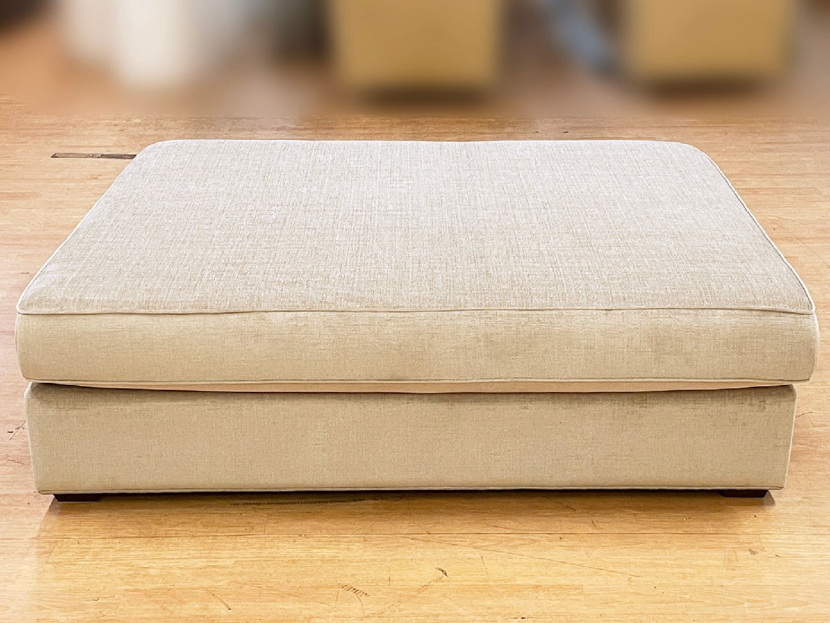 【福岡】★直接引き取り限定★ソファ◆ベンチソファ◆少々汚れあり◆W1400 H390(座面 390) D1090◆モデルR展示品◆BR5277_Yy拍卖