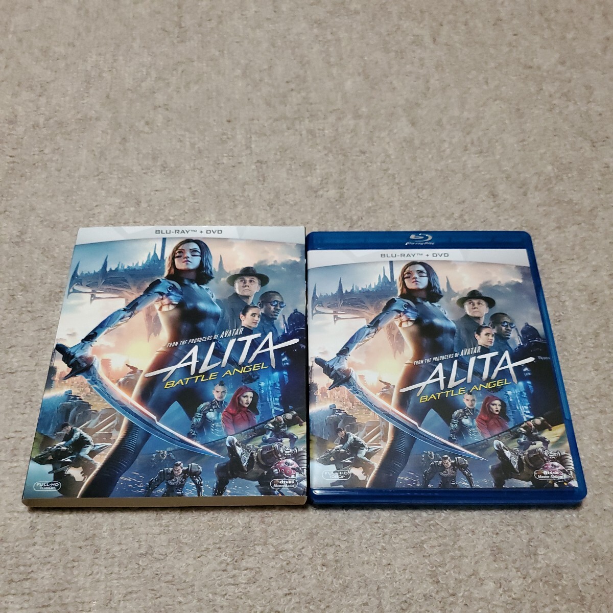 洋画 Blu-ray Disc+DVD2枚組 ALITA BATTLE ANGEL アリータ バトル・エンジェル スリーブケース付 拍卖