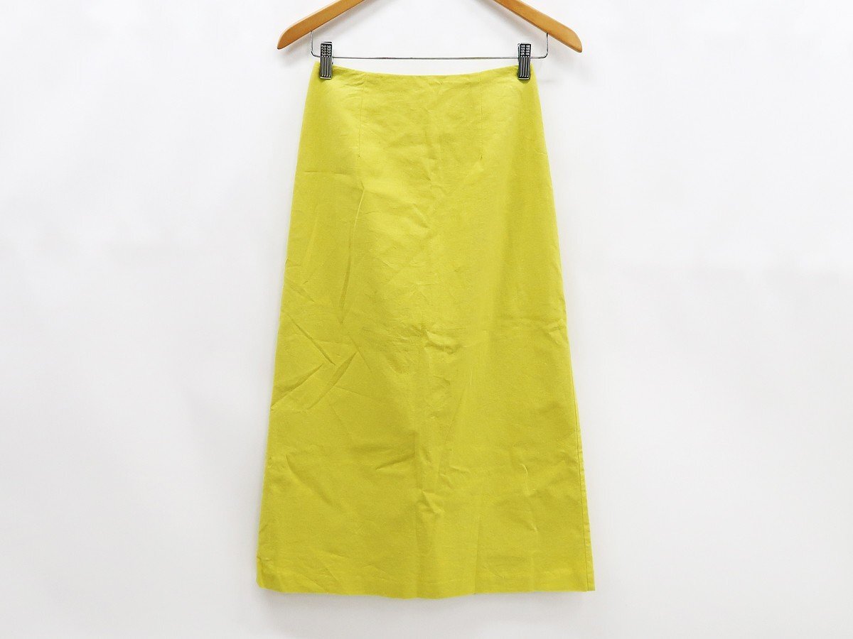 ◇【U by Spick&Span ユーバイ スピック&スパン】リネン混 スカート 34拍卖