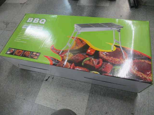 アウトレット品 ステンレス製 バーベキューコンロ 網付 越谷拍卖