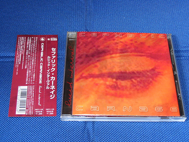 ●デスメタル CEPHALIC CARNAGE/Lucid Interval 帯付・国内盤拍卖