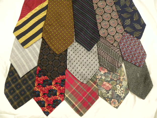 |o_o|有名ブランドネクタイ15本(7n)エルメス、アルマーニ、ディオール、その他拍卖