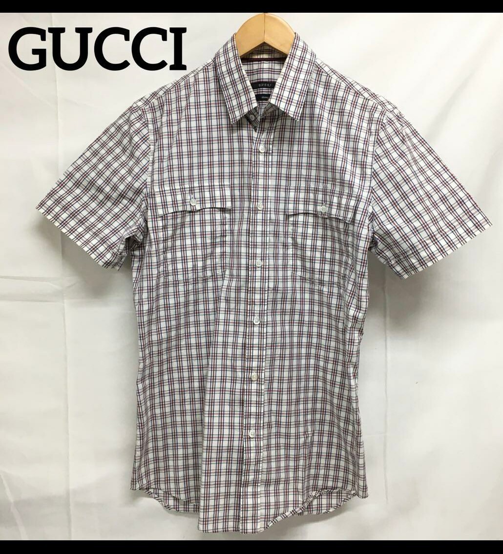 GUCCI 半袖シャツ 半袖 古着(断捨離)拍卖