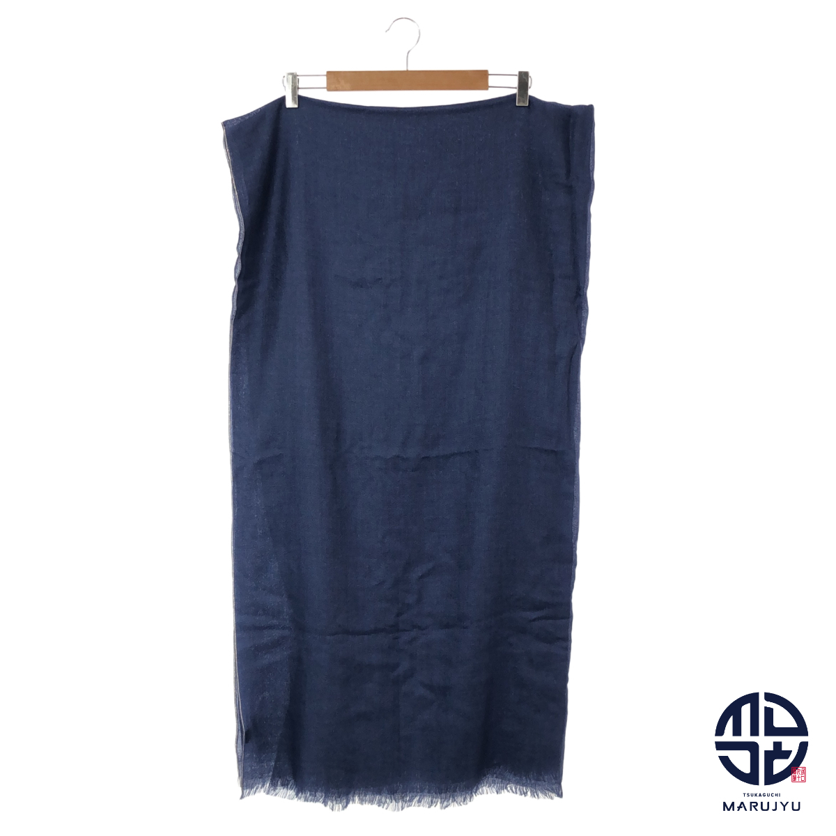 CHANEL シャネル ココマーク ネイビー 紺 大判 ストール ショール 小物 アパレル ブランド拍卖