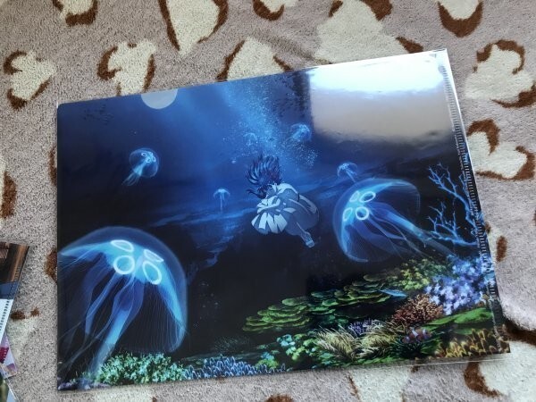 d075クリアファイル FGO 劇場版 Fate/stay night Heaven's Feel 間桐桜 主題歌 Aimer 花の唄 CD特典 桜拍卖