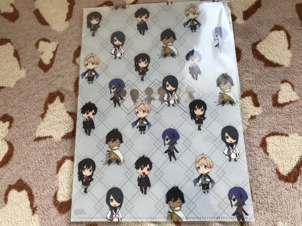 d082クリアファイル FGO Fate/Prototype 蒼銀のフラグメンツ 特典 オジマンディアス拍卖