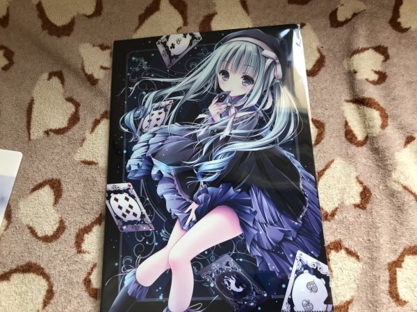 d079クリアファイル てぃんくる ぽけっと・えーす! 蒼山サグ メロンブックス特典 天使の3P! ロウきゅーぶ拍卖