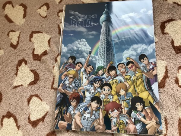 d081クリアファイル 劇場版 弱虫ペダル夏祭り 東京スカイツリー限定 小野田 今泉 鳴子 手嶋 青八木 巻島 東堂拍卖