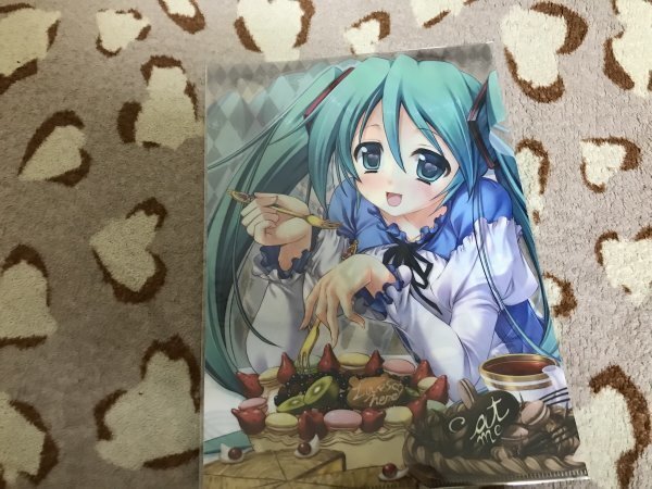 d084クリアファイル ボーカロイド 初音ミク (みさくらなんこつ) C89/ハースニール拍卖