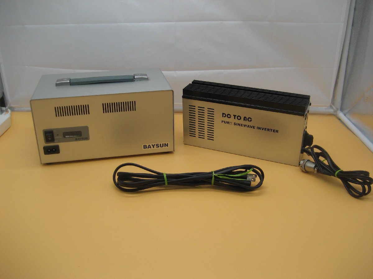 通電のみ◎SANWA SUPPLY◎ノートパソコン用大容量外付けバッテリー/ARCA BX専用インバーター セット◎BX450C-22・INT-150W-LIION K3449拍卖