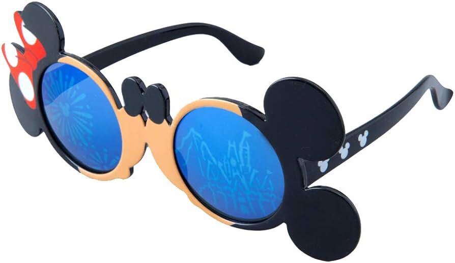 ディズニーランド購入ミッキー&ミニーマウスKISS 鏡面サングラス 東京ディズニーリゾート ファッション用グラス ミラー拍卖