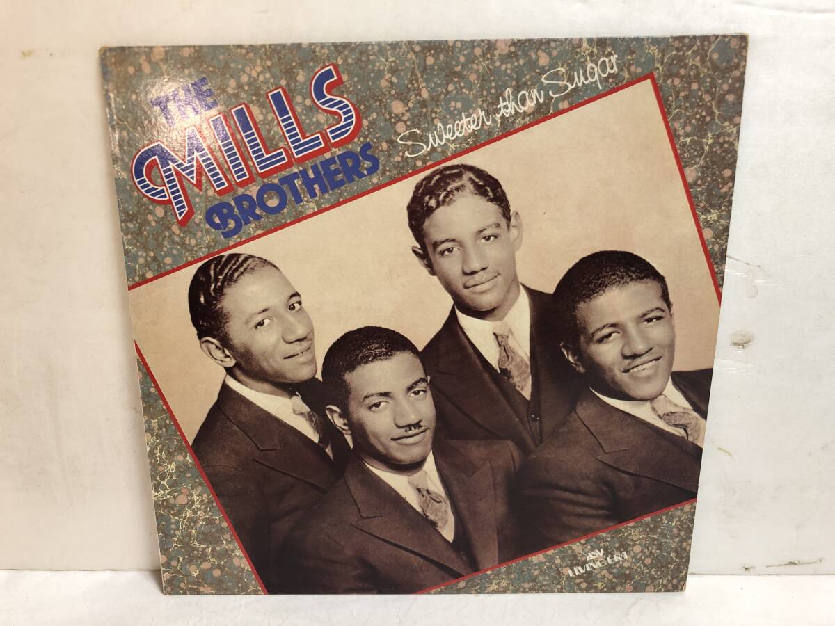 40705S UK盤 12inch LP★THE MILLS BROTHERS/SWEETER THAN SUGAR★AJA 5032拍卖