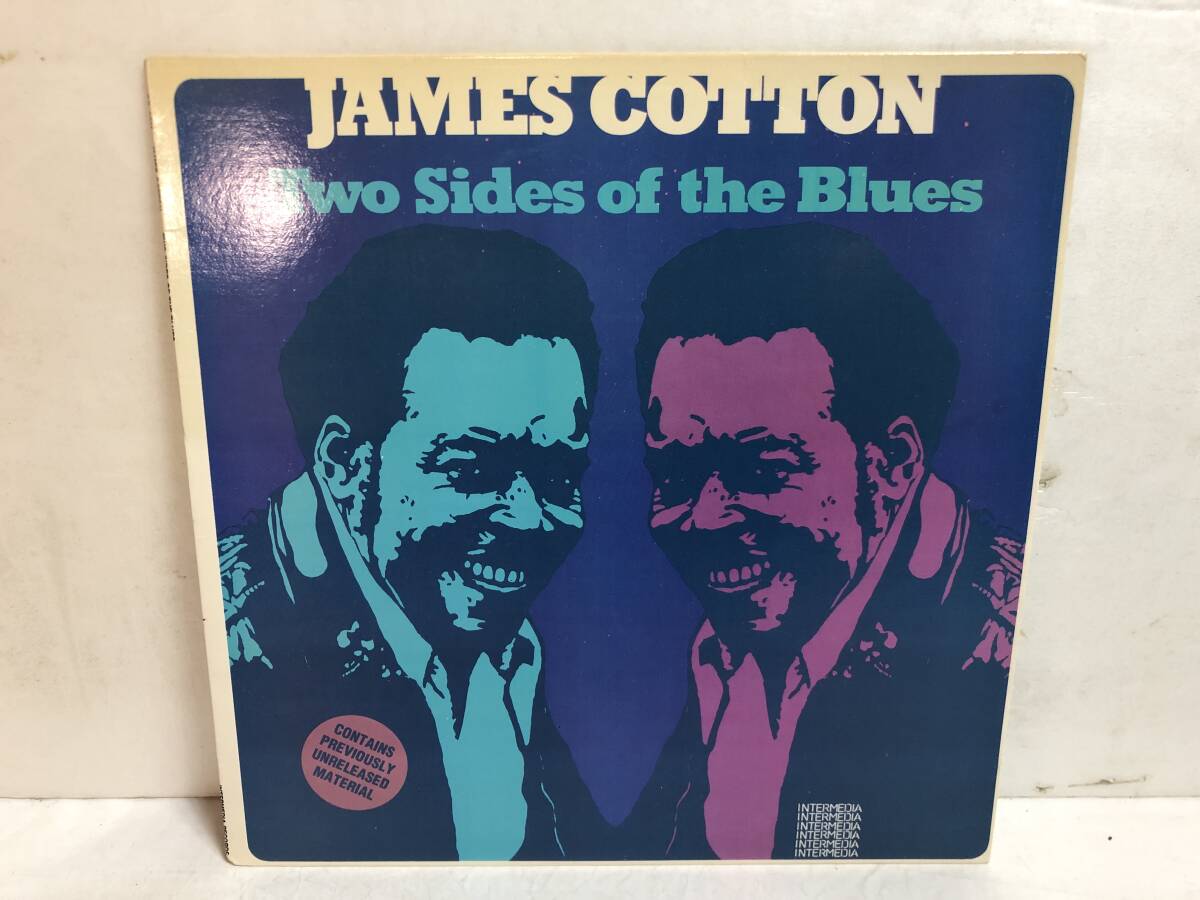 40719S 輸入盤 12inch LP★JAMES COTTON/TWO SIDES OF THE BLUES★QS 5011拍卖